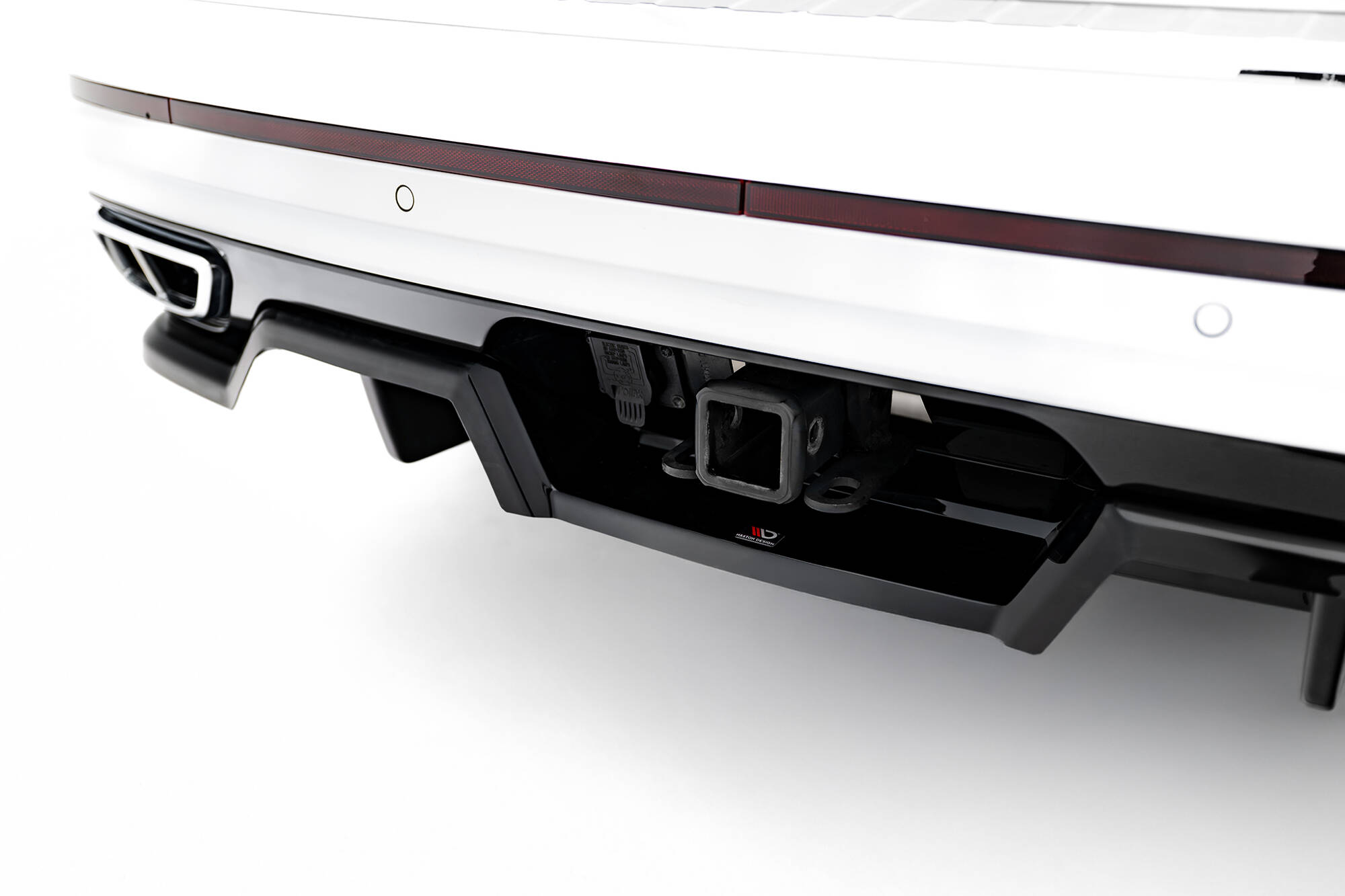 REAR SPLITTER (WITH VERTICAL BARS) SUITABLE FOR VOLKSWAGEN ATLAS R-LINE MK1 FACELIFT 2 – MAXTON DESIGN - 4