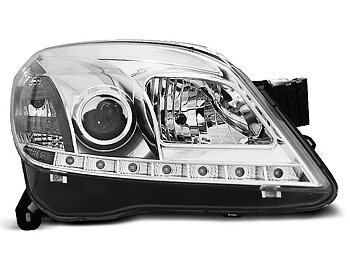 HEADLIGHTS OPEL ASTRA H 03.04-09 3.5D DAYLIGHT CHROME
