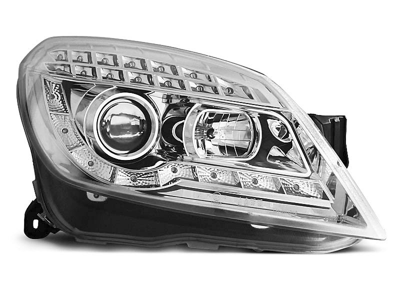 HEADLIGHTS OPEL ASTRA H 03.04-10 DAYLIGHT CHROME