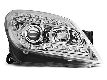 HEADLIGHTS OPEL ASTRA H 03.04-10 DAYLIGHT CHROME