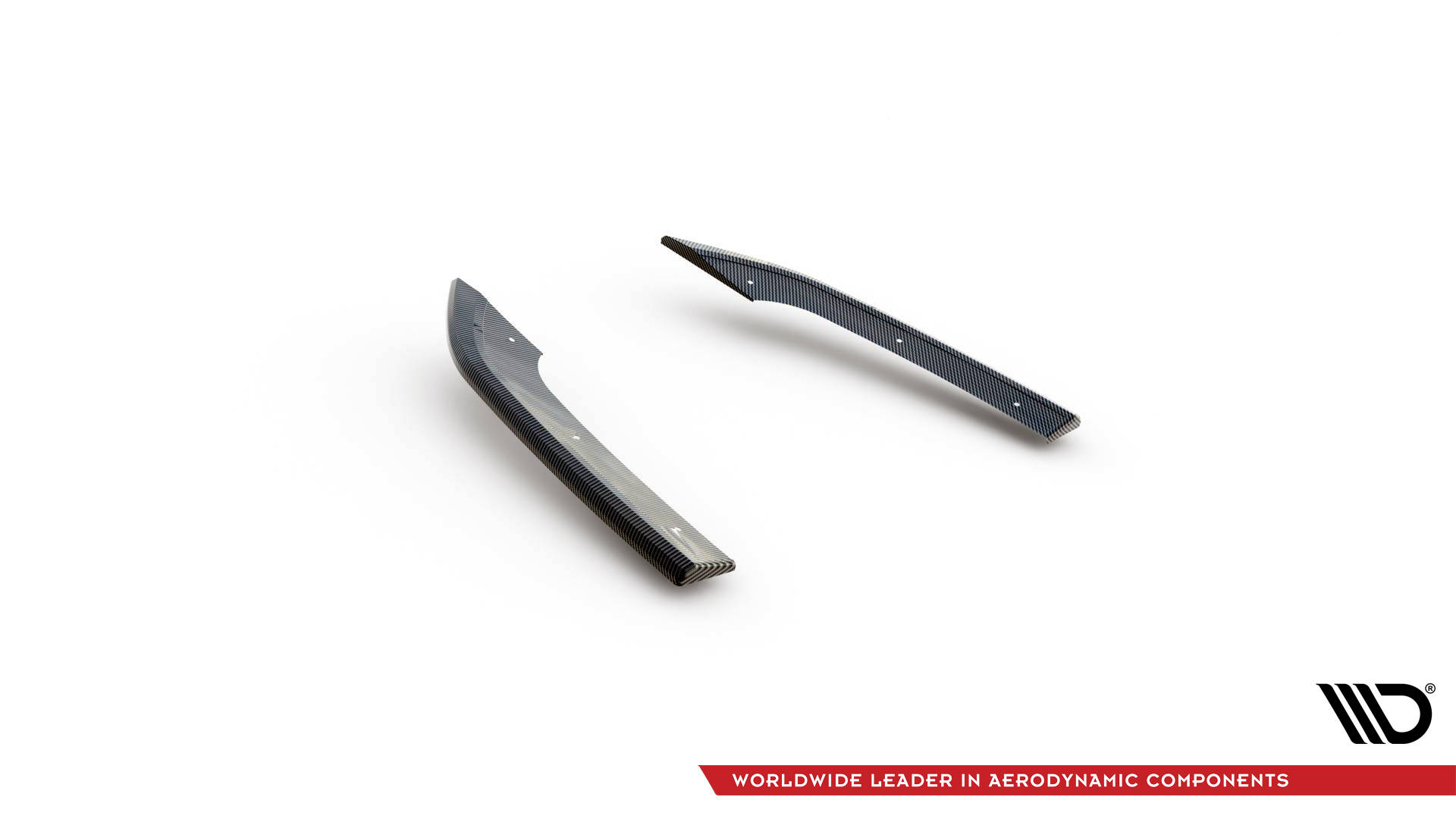Carbon Fiber Rear Side Splitters V.2 Audi RS3 Sedan 8Y - 7