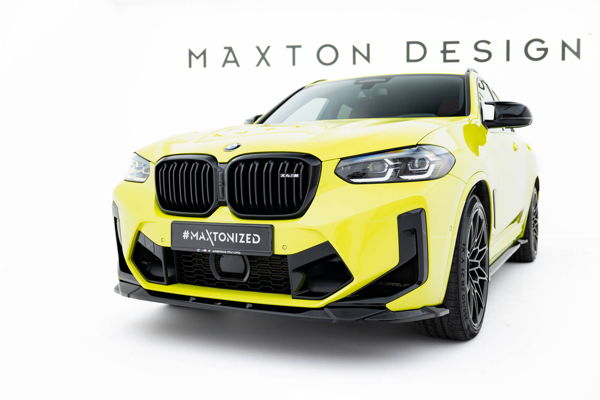 FRONT SPLITTER SUITABLE FOR BMW X4M F98 FACELIFT – MAXTON DESIGN - 4