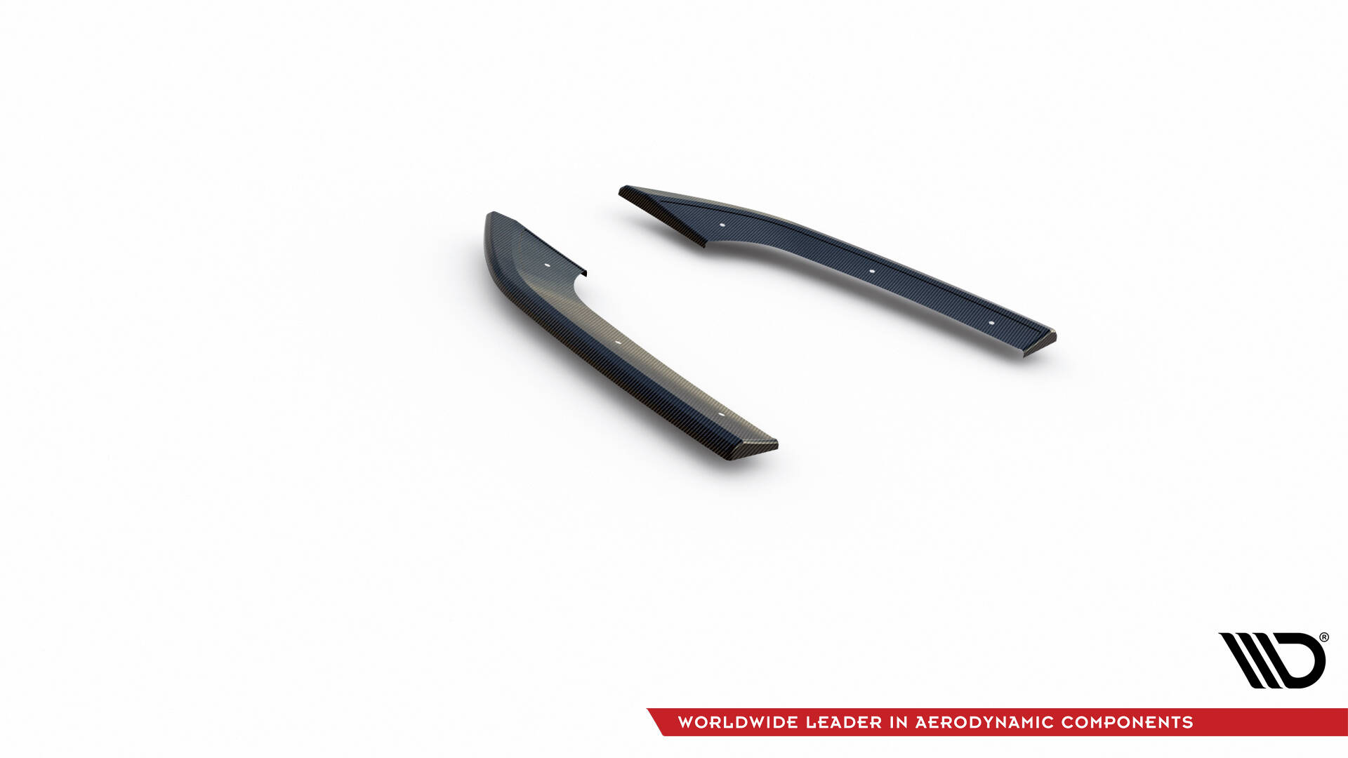 Carbon Fiber Rear Side Splitters Audi RS3 Sedan 8Y - 6