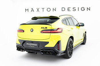 REAR SPLITTER (WITH VERTICAL BARS) SUITABLE FOR BMW X4M F98 FACELIFT – MAXTON DESIGN