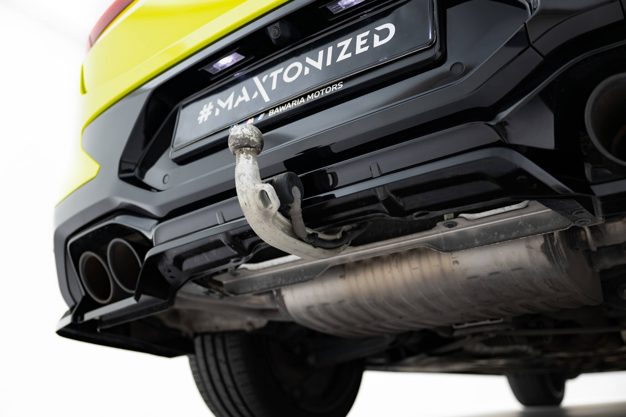 REAR SPLITTER (WITH VERTICAL BARS) SUITABLE FOR BMW X4M F98 FACELIFT – MAXTON DESIGN - 8