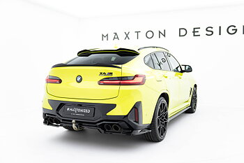 REAR SPLITTER (WITH VERTICAL BARS) SUITABLE FOR BMW X4M F98 FACELIFT – MAXTON DESIGN