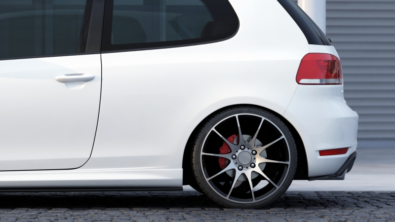 REAR SIDE SPLITTERS VW GOLF VI GTI 35TH - 4