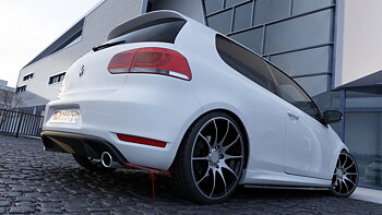 REAR SIDE SPLITTERS VW GOLF VI GTI 35TH
