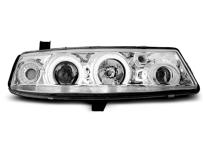 HEADLIGHTS OPEL CALIBRA 09.90-06.97 ANGEL EYES CHROME