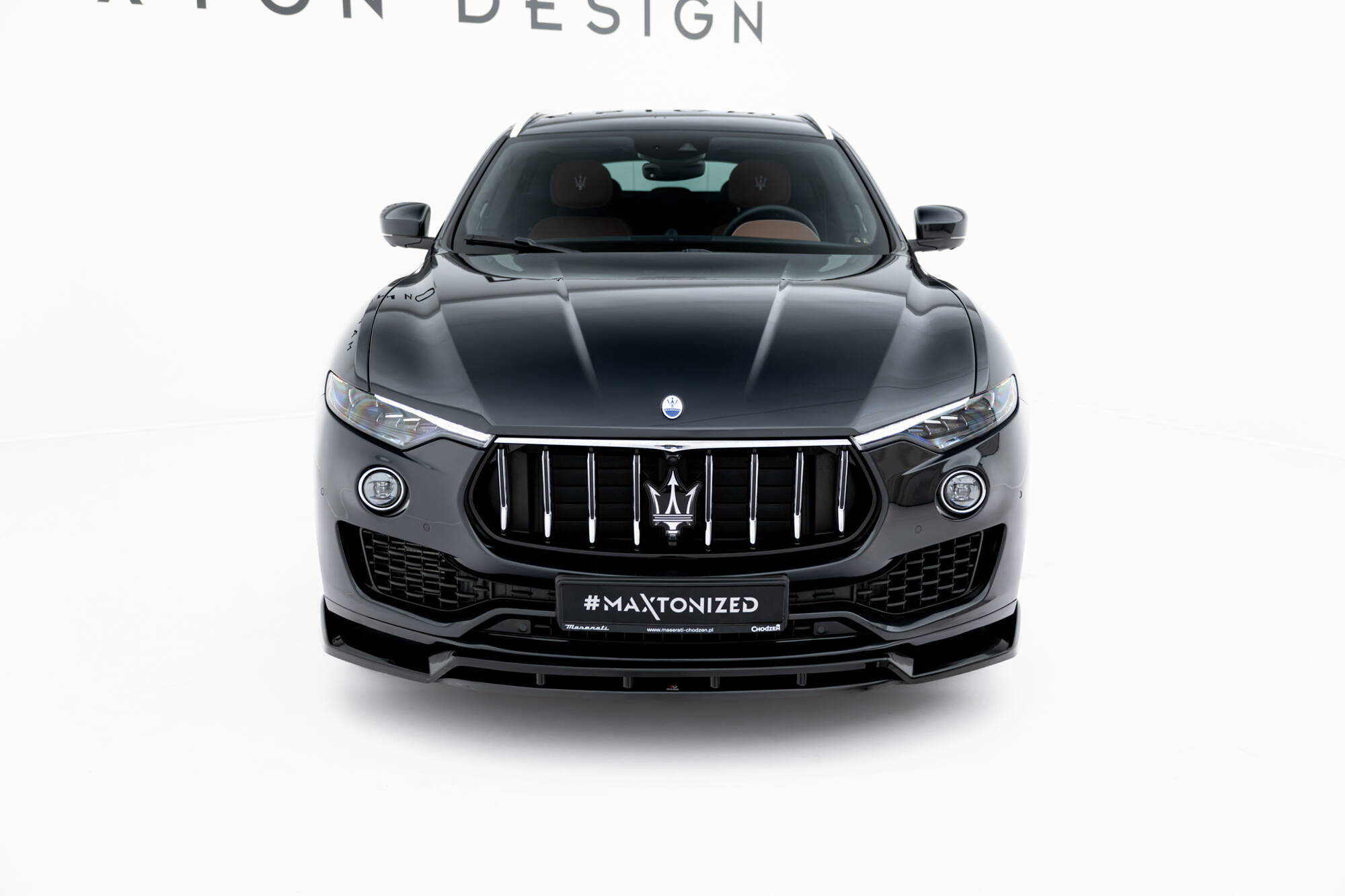 FRONT SPLITTER SUITABLE FOR MASERATI LEVANTE GT MK1 FACELIFT – MAXTON DESIGN - 5