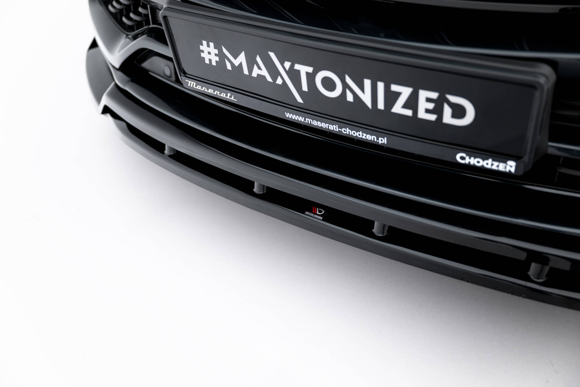 FRONT SPLITTER SUITABLE FOR MASERATI LEVANTE GT MK1 FACELIFT – MAXTON DESIGN - 2
