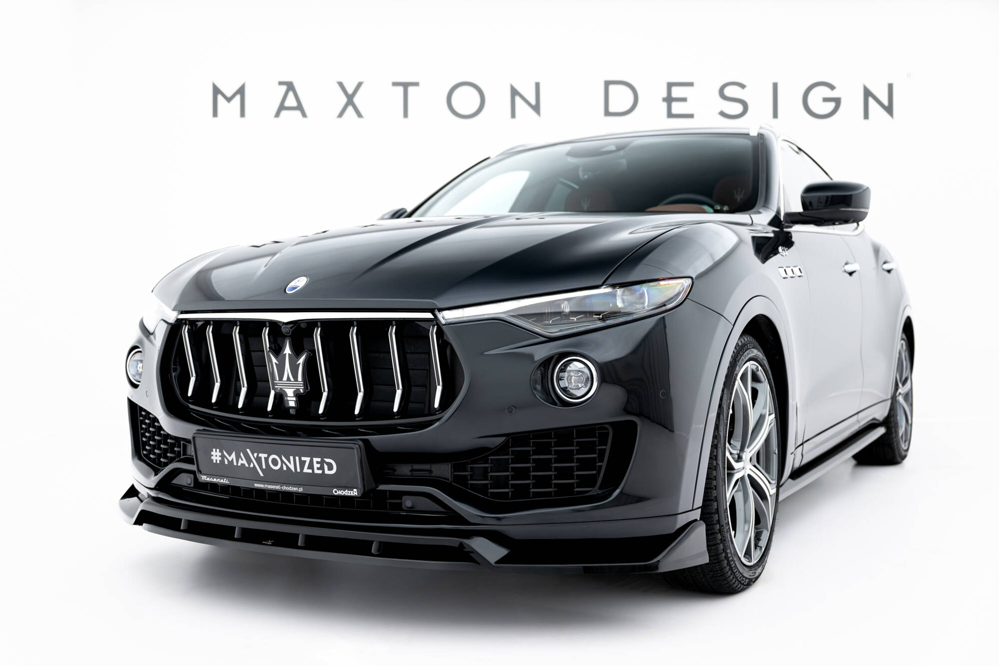 FRONT SPLITTER SUITABLE FOR MASERATI LEVANTE GT MK1 FACELIFT – MAXTON DESIGN - 4