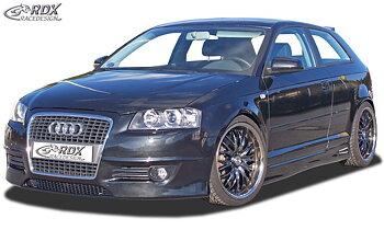 FRONT BUMPER AUDI A3-8P "SINGLEFRAME" DESIGN 1 (2/3-DOORS) (2003-2005) WITHOUT HEADLAMP WASH SYSTEM