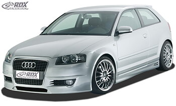 FRONT BUMPER AUDI A3-8P "SINGLEFRAME" DESIGN 1 (2/3-DOORS) (2003-2005) WITHOUT HEADLAMP WASH SYSTEM