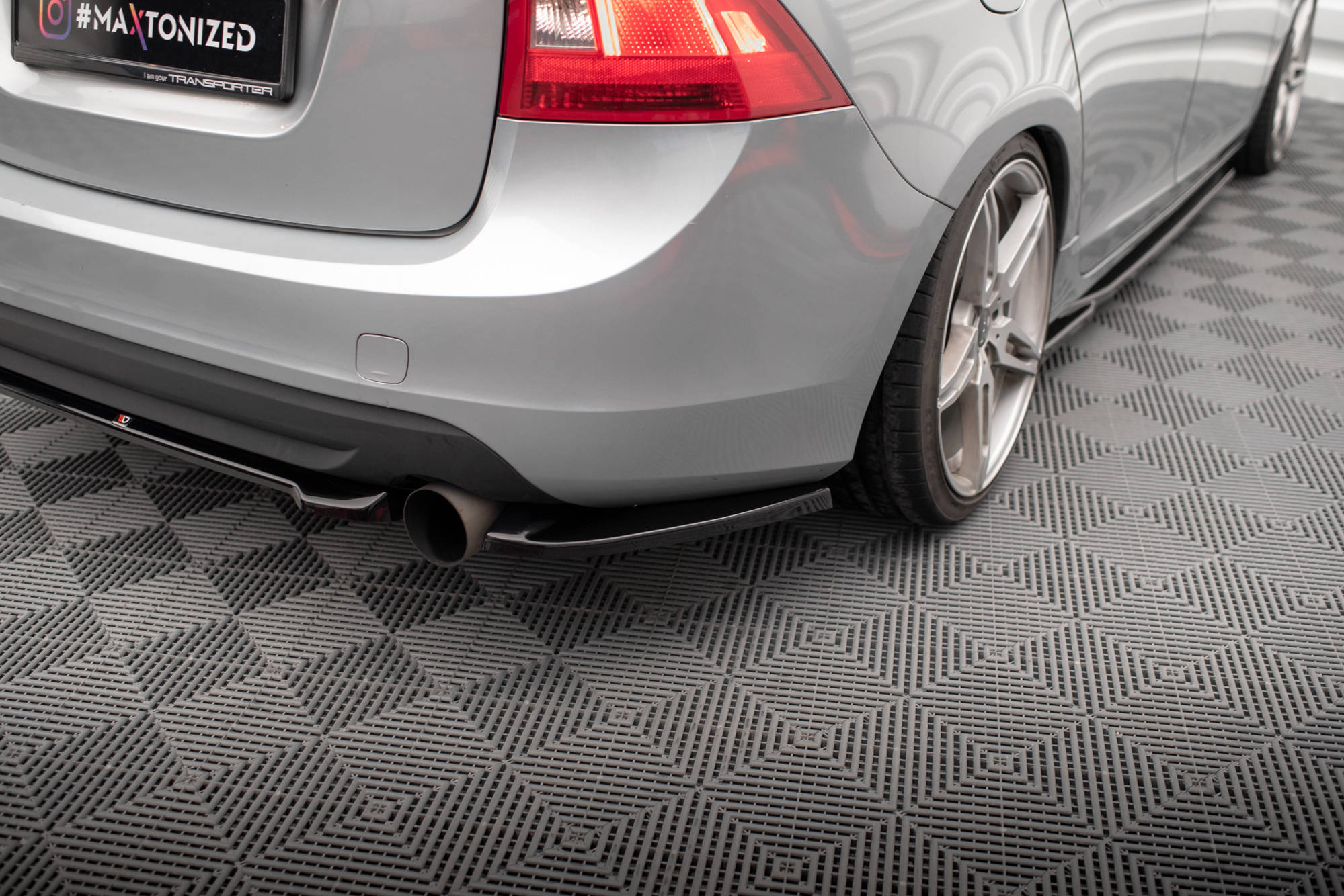 Rear Side Splitters Volvo S60 R-Design Mk2 - 3