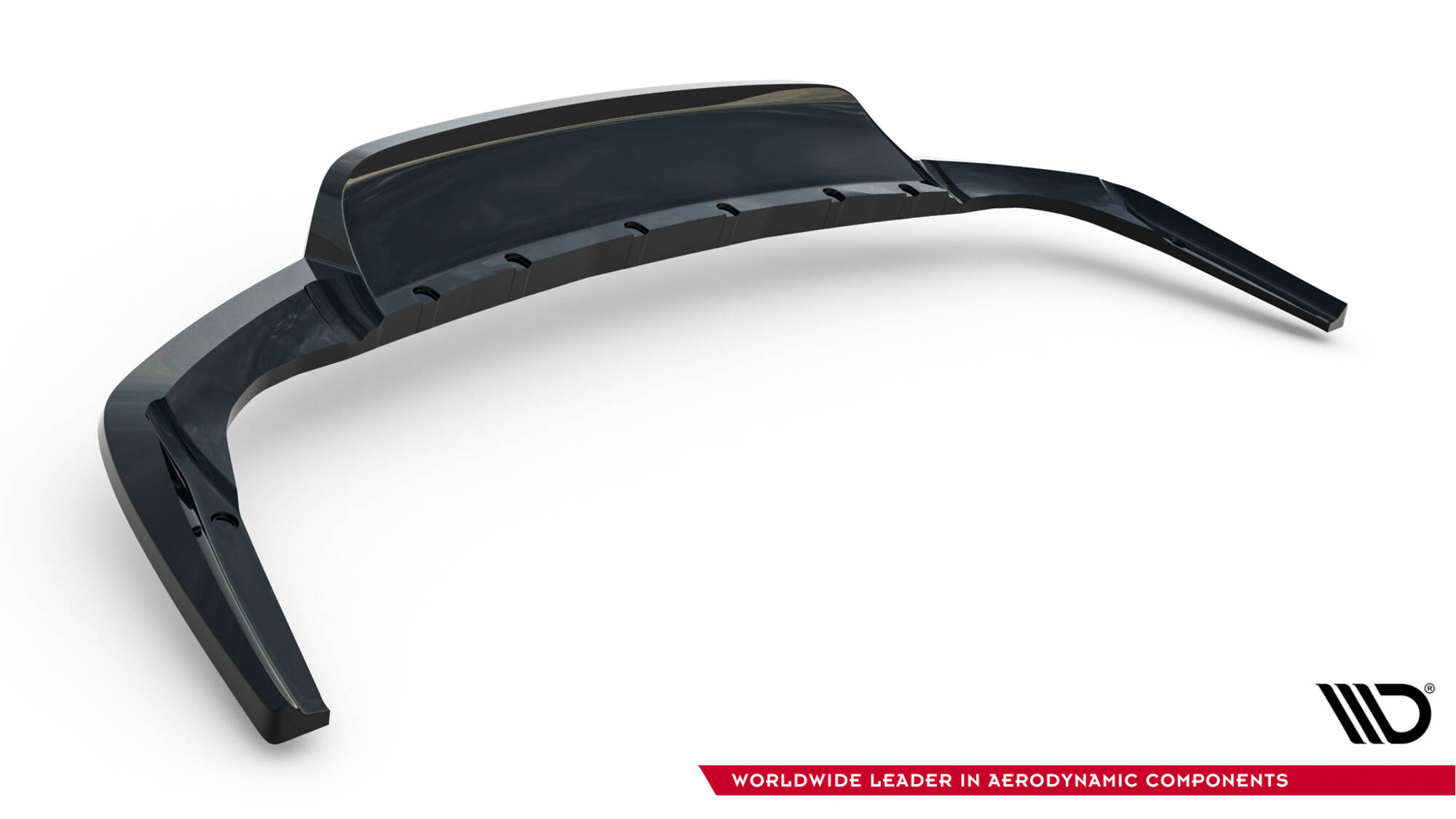 REAR SPLITTER (WITH VERTICAL BARS) SUITABLE FOR MASERATI LEVANTE GT MK1 FACELIFT – MAXTON DESIGN - 5