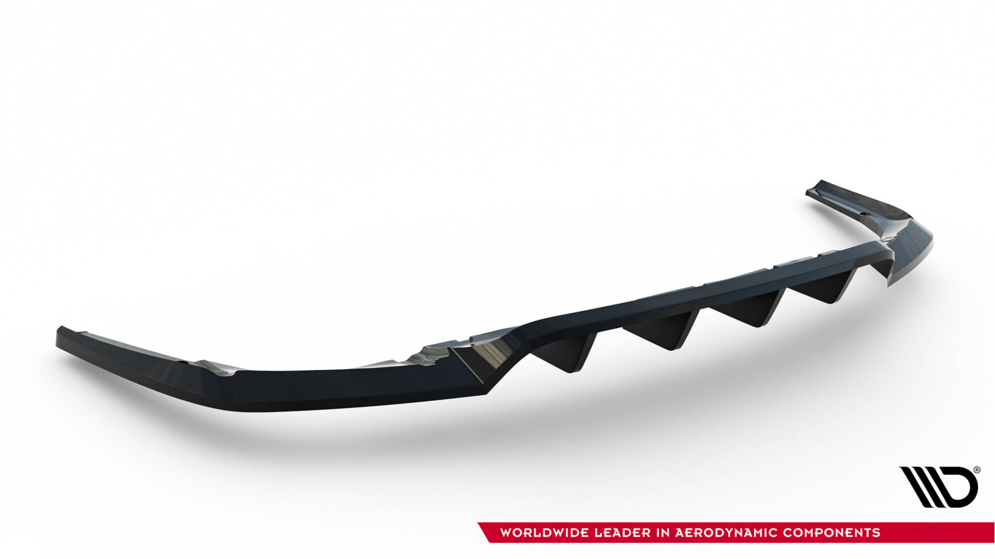 REAR SPLITTER (WITH VERTICAL BARS) SUITABLE FOR MASERATI LEVANTE GT MK1 FACELIFT – MAXTON DESIGN