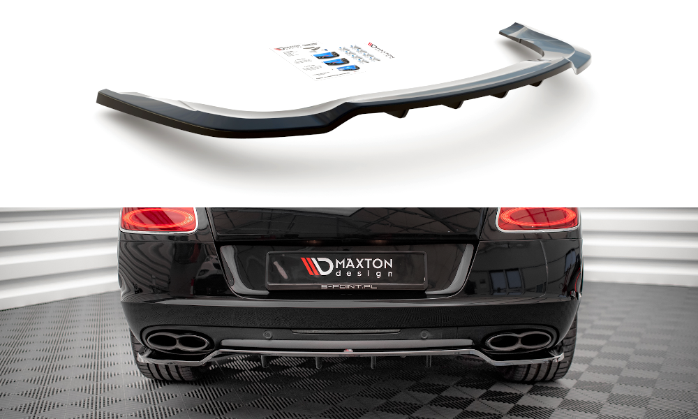 Central Rear Splitter (Vertical Bars) Bentley Continental GT V8 S Mk2 (2014-2016)