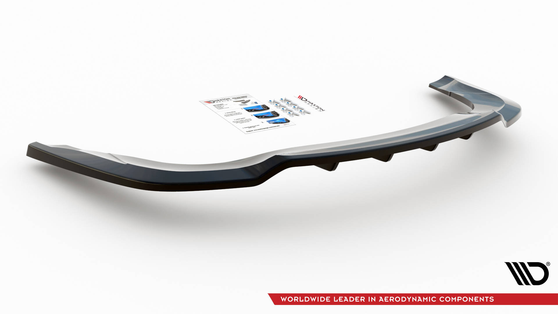 Central Rear Splitter (Vertical Bars) Bentley Continental GT V8 S Mk2 (2014-2016) - 6