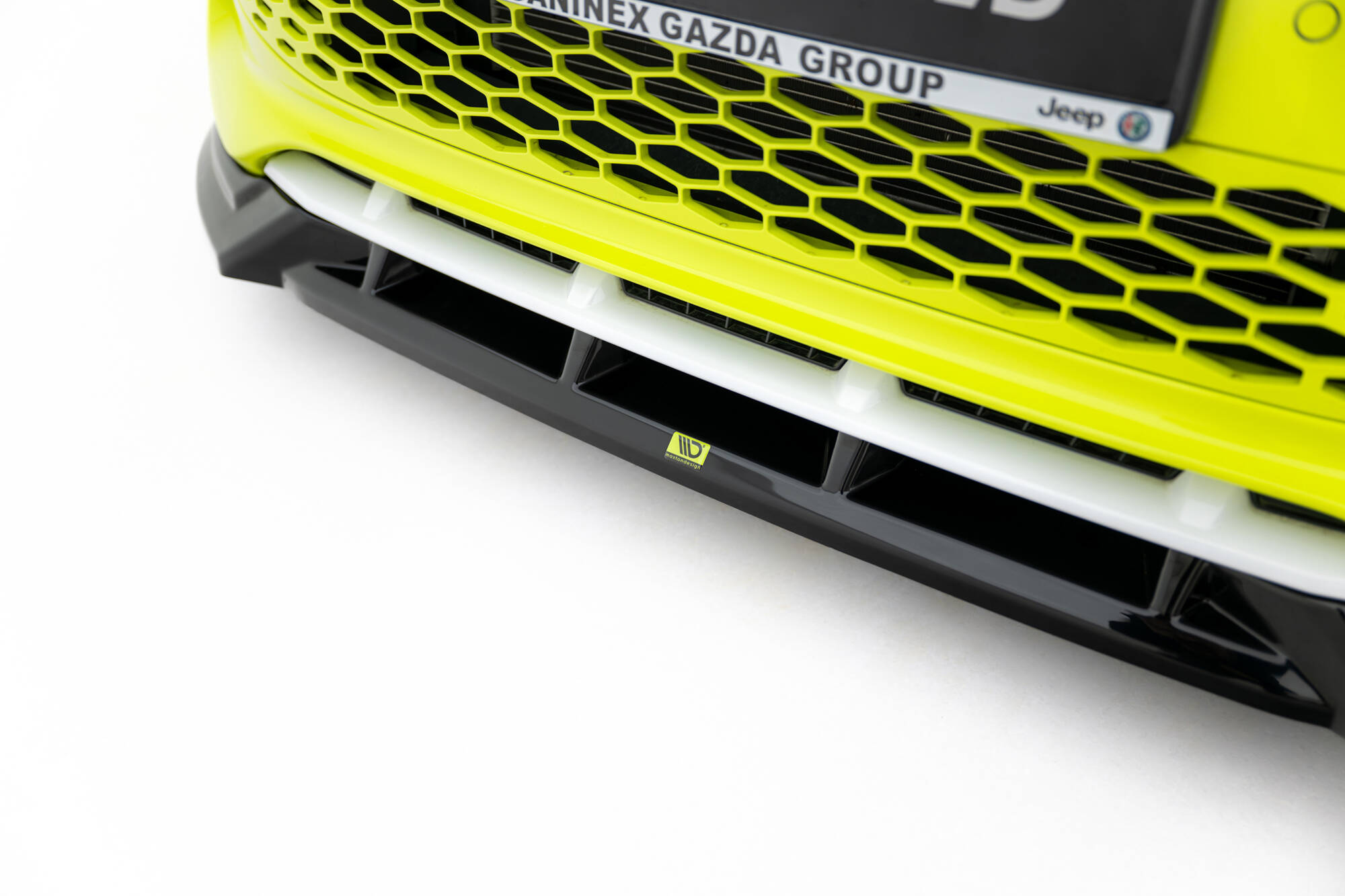 FRONT SPLITTER SUITABLE FOR ABARTH 500E – MAXTON DESIGN - 2