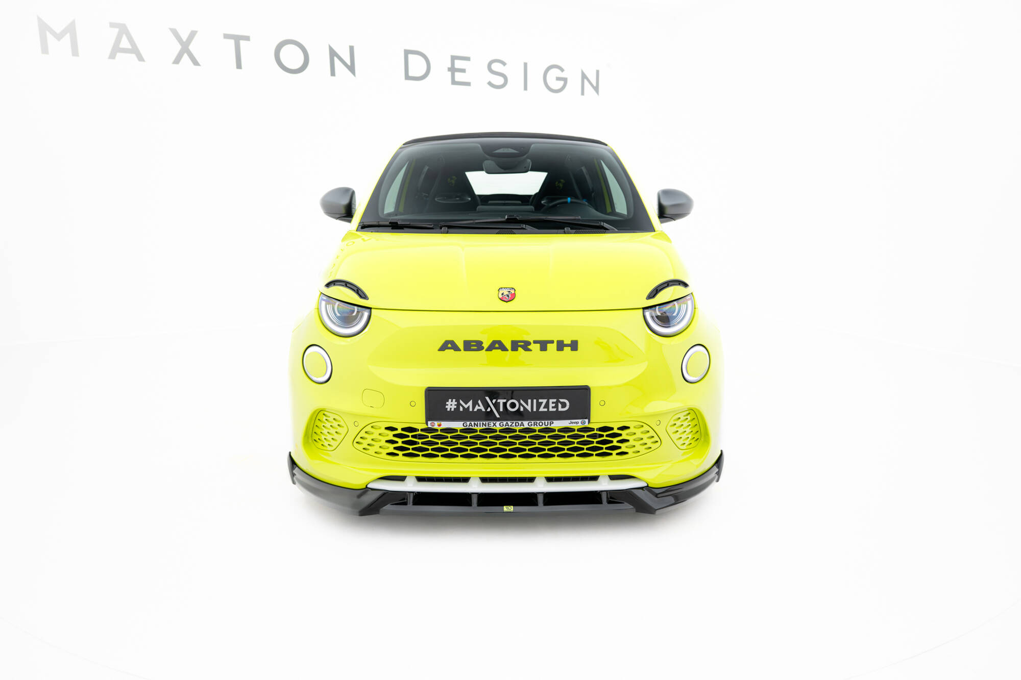 FRONT SPLITTER SUITABLE FOR ABARTH 500E – MAXTON DESIGN - 4