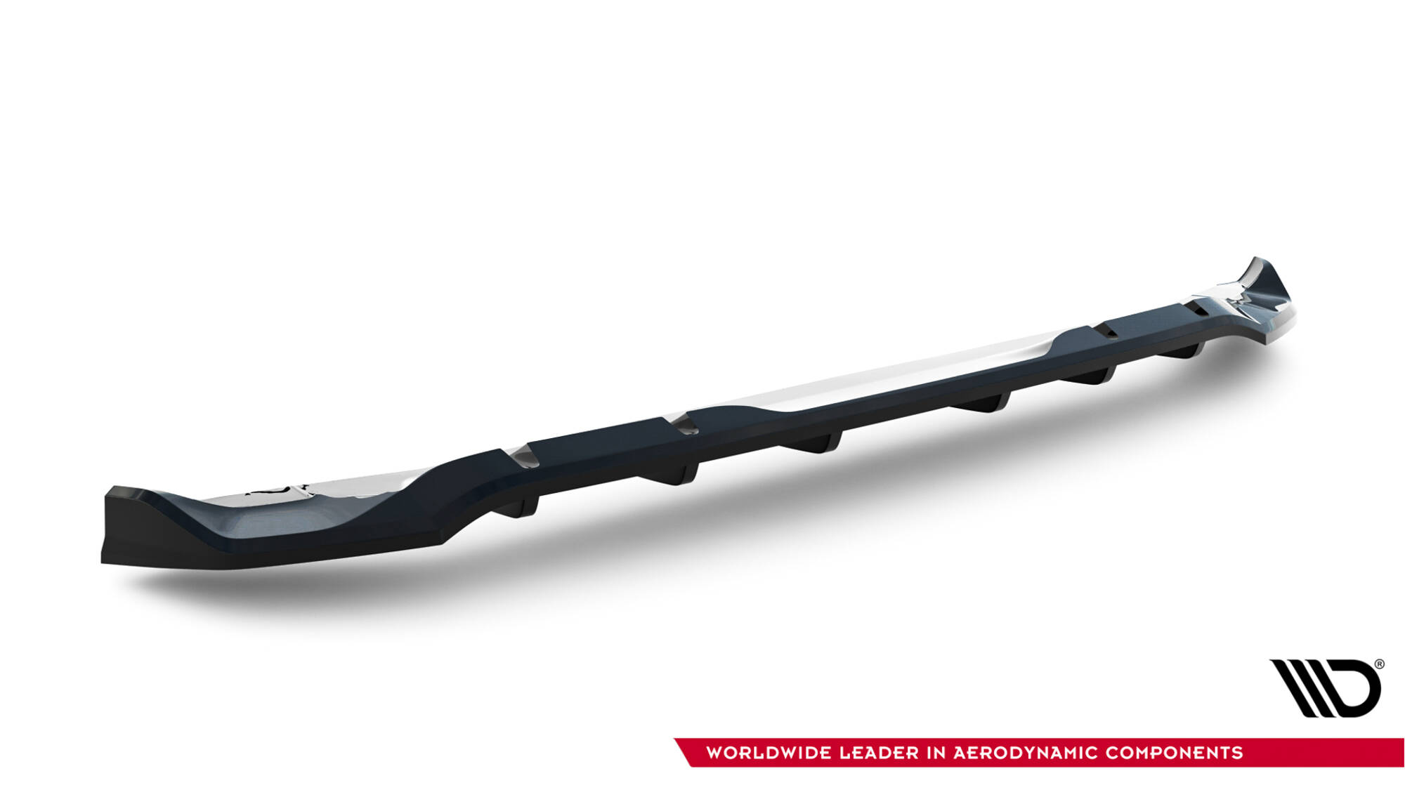 REAR SPLITTER (WITH VERTICAL BARS) SUITABLE FOR ABARTH 500E – MAXTON DESIGN - 4