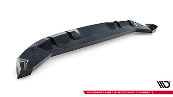 REAR SPLITTER (WITH VERTICAL BARS) SUITABLE FOR ABARTH 500E – MAXTON DESIGN