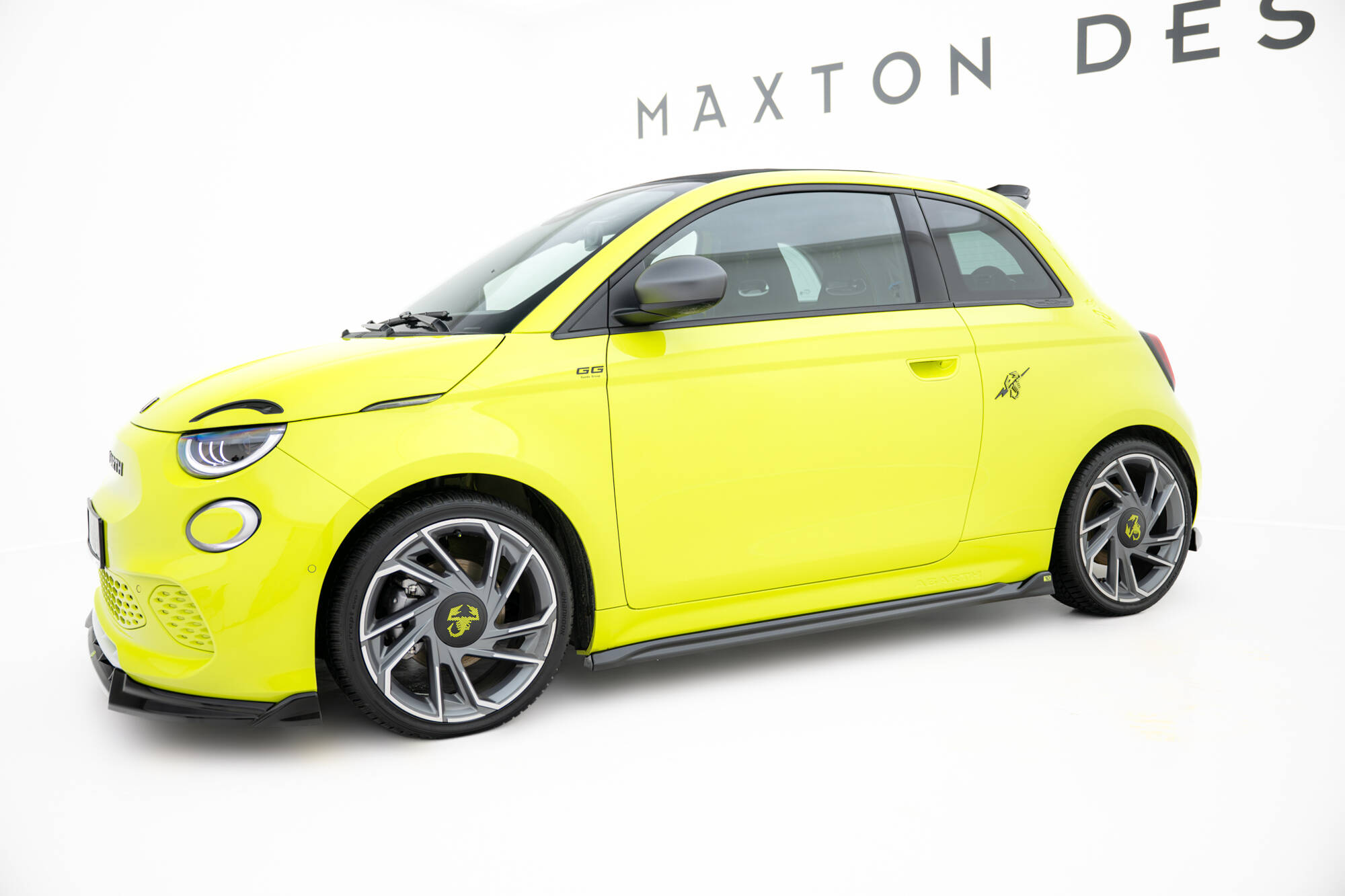 SIDE SKIRTS DIFFUSERS SUITABLE FOR ABARTH 500E – MAXTON DESIGN - 4