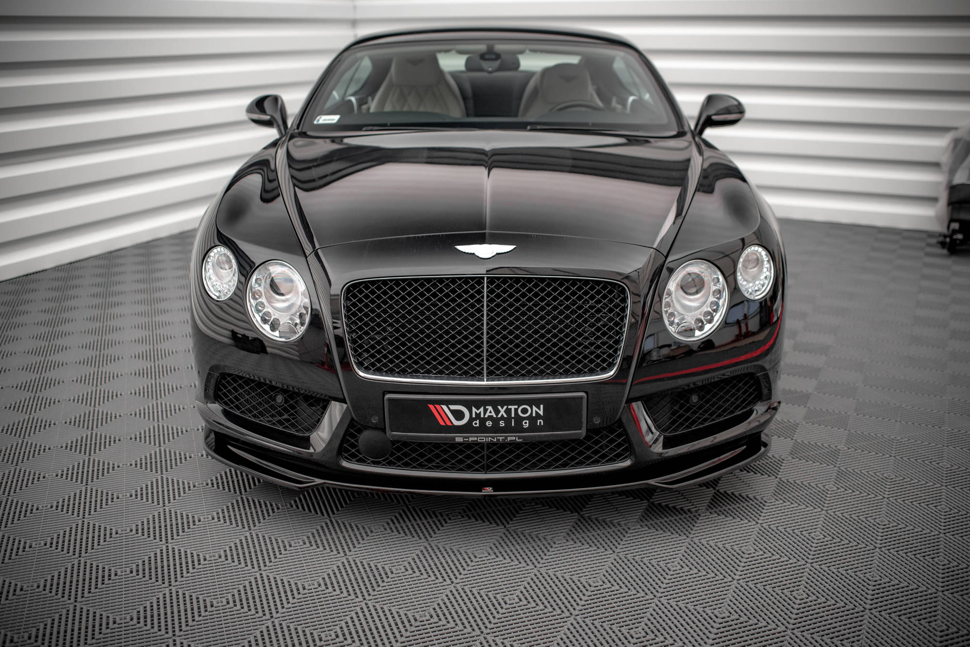 Front Splitter V.2 Bentley Continental GT V8 S Mk2 (2014-2016) - 2