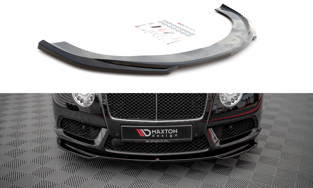 Front Splitter V.2 Bentley Continental GT V8 S Mk2 (2014-2016)