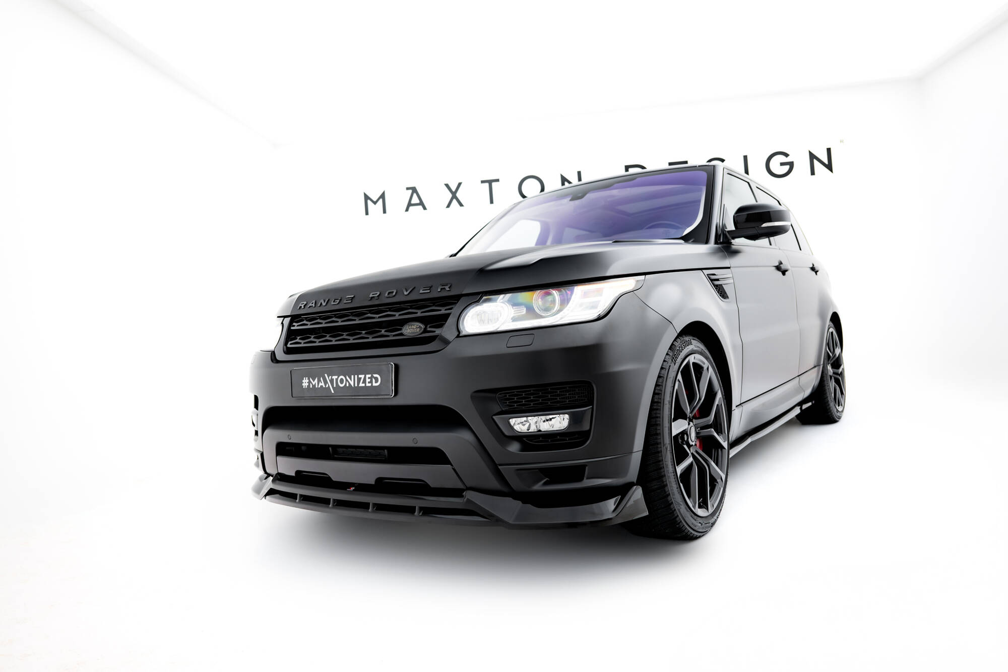 FRONT SPLITTER SUITABLE FOR LAND ROVER RANGE ROVER SPORT MK2 – MAXTON DESIGN - 2