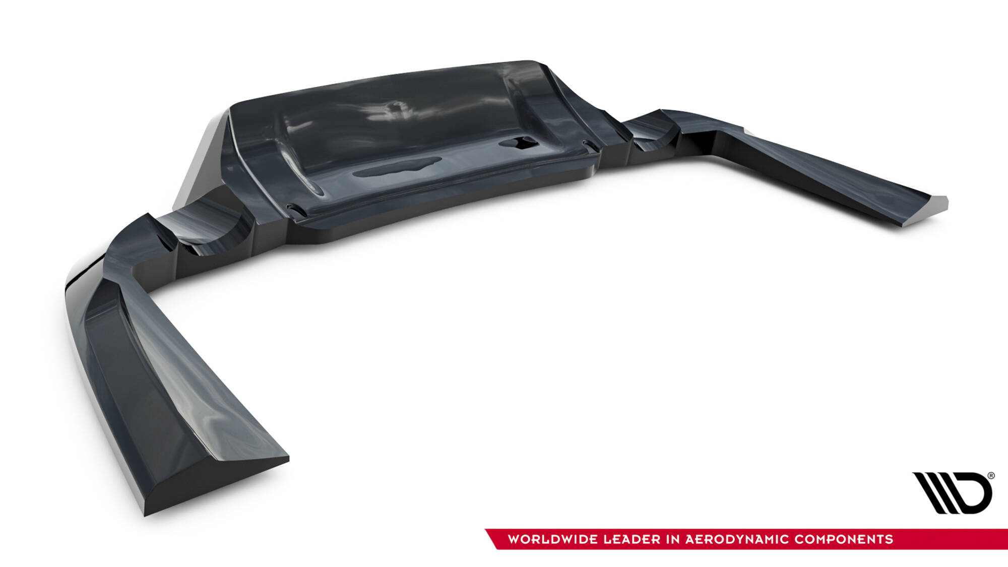 REAR SPLITTER (WITH VERTICAL BARS) SUITABLE FOR LAND ROVER RANGE ROVER SPORT MK2 – MAXTON DESIGN - 3