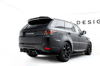 REAR SPLITTER (WITH VERTICAL BARS) SUITABLE FOR LAND ROVER RANGE ROVER SPORT MK2 – MAXTON DESIGN