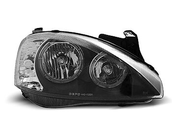 HEADLIGHTS OPEL CORSA C 11.00-09.06 ANGEL EYES BLACK