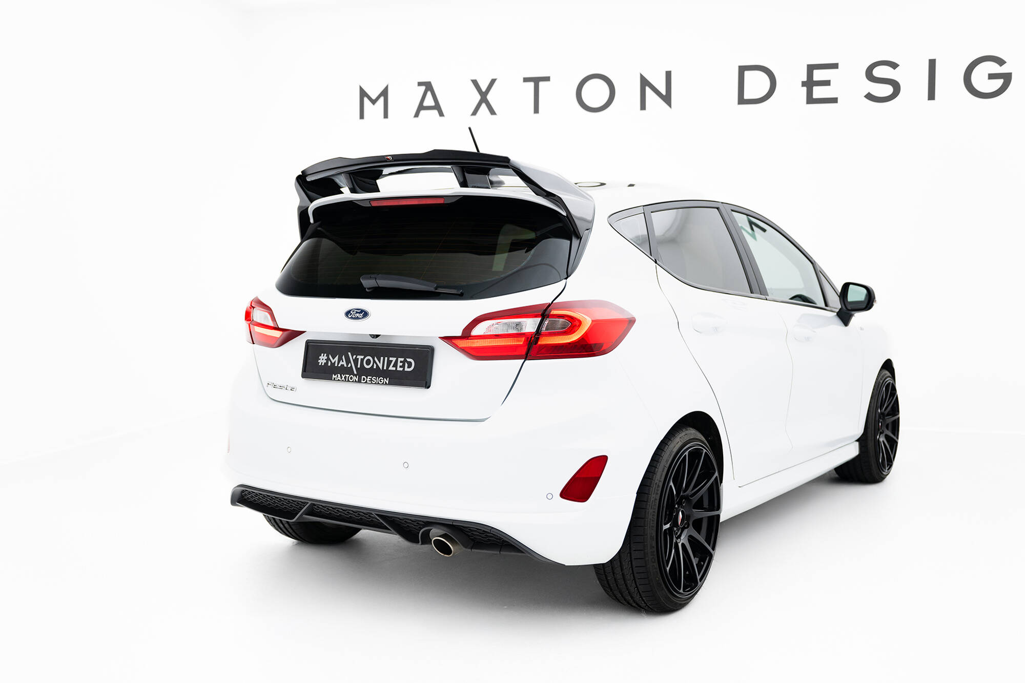 SPOILER CAP SUITABLE FOR FORD FIESTA ST / ST-LINE MK8 / MK8 FACELIFT (FOR SPOILER FO-FI-8-ST-FH1FP ) – MAXTON DESIGN - 2
