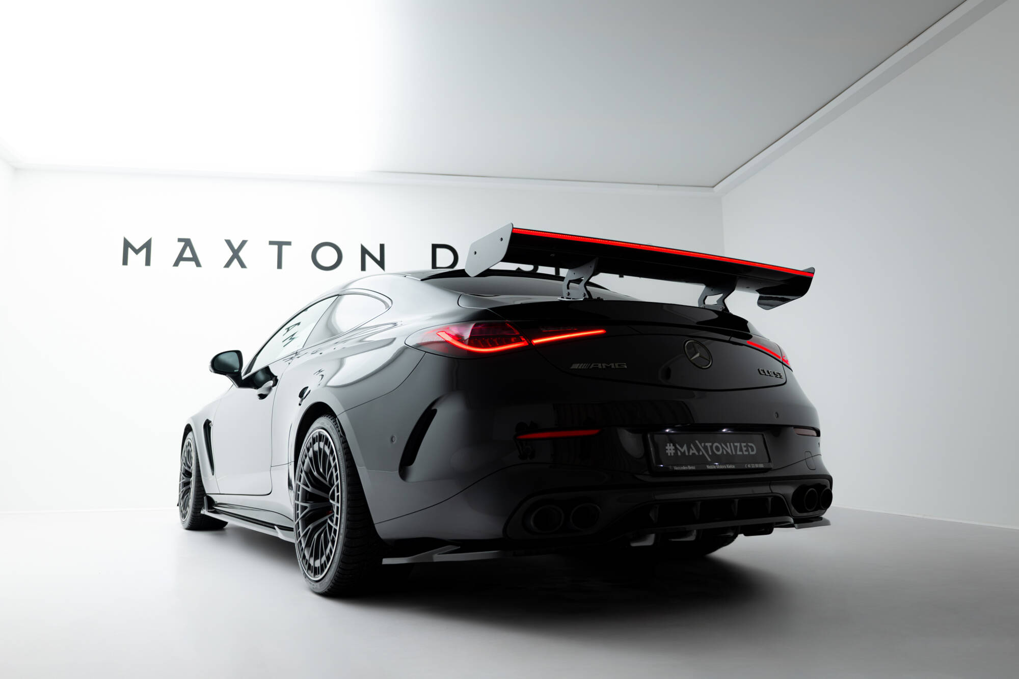CARBON SPOILER V.1 + LED SUITABLE FOR MERCEDES-AMG CLE 53 C236 – MAXTON DESIGN - 2