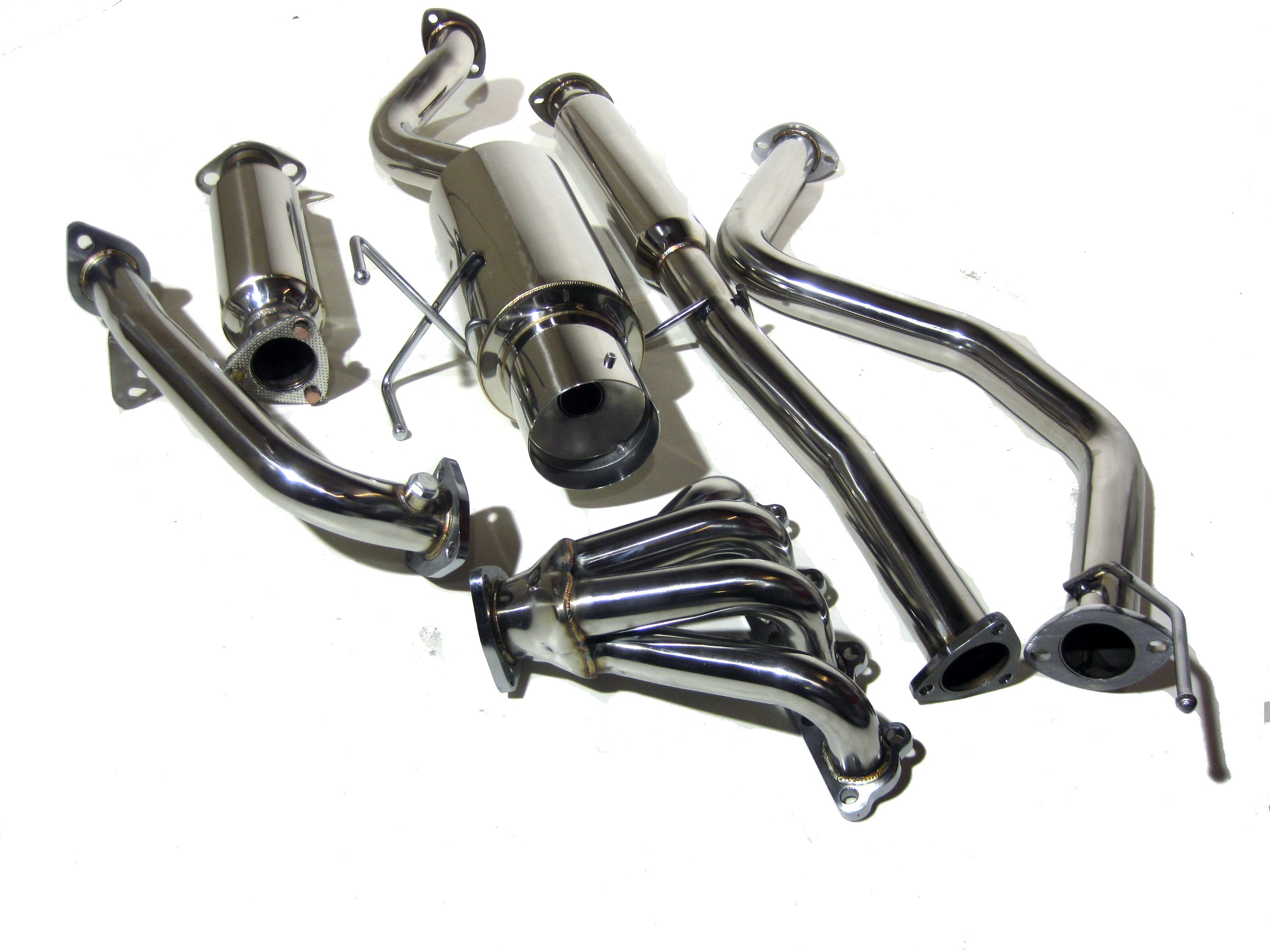 HONDA CIVIC 92-95 3D FULL EXHAUST SYSTEM D-SERIES - 2
