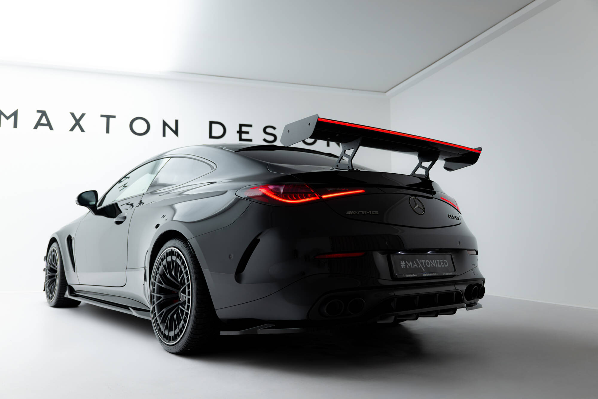 CARBON SPOILER V.2 + LED SUITABLE FOR MERCEDES-AMG CLE 53 C236 – MAXTON DESIGN - 10