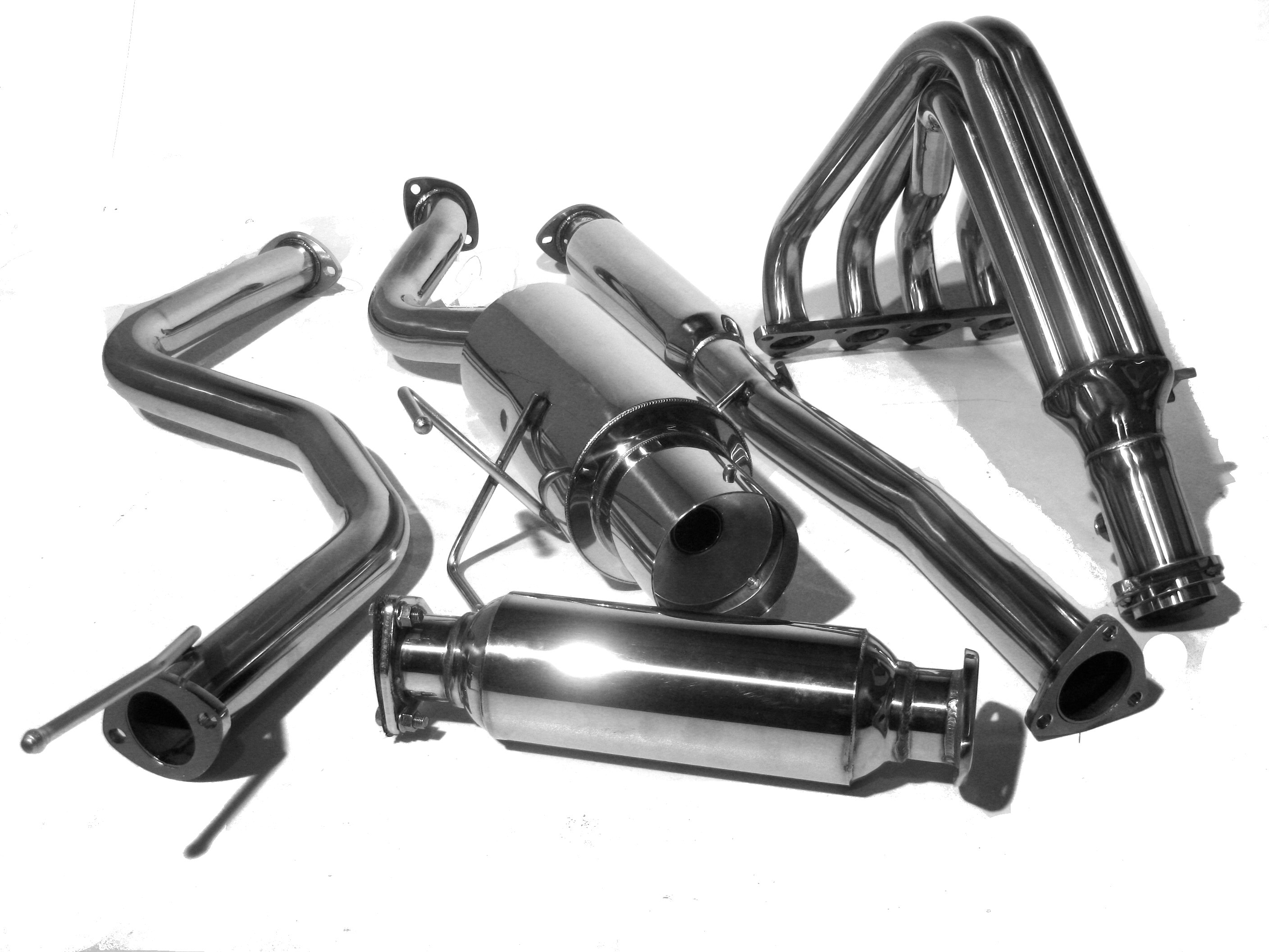 HONDA CIVIC 92-95 3D FULL EXHAUST SYSTEM B-SERIES - 2