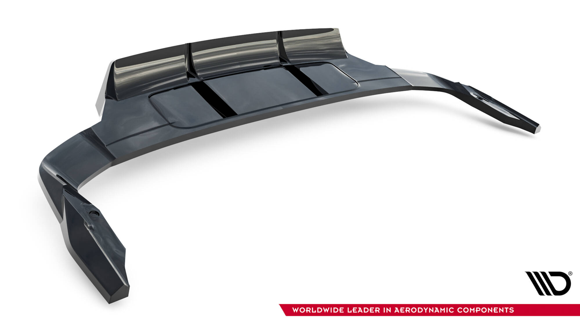 REAR SPLITTER (WITH VERTICAL BARS) SUITABLE FOR AUDI Q7 S-LINE MK2 FACELIFT 2 – MAXTON DESIGN - 3
