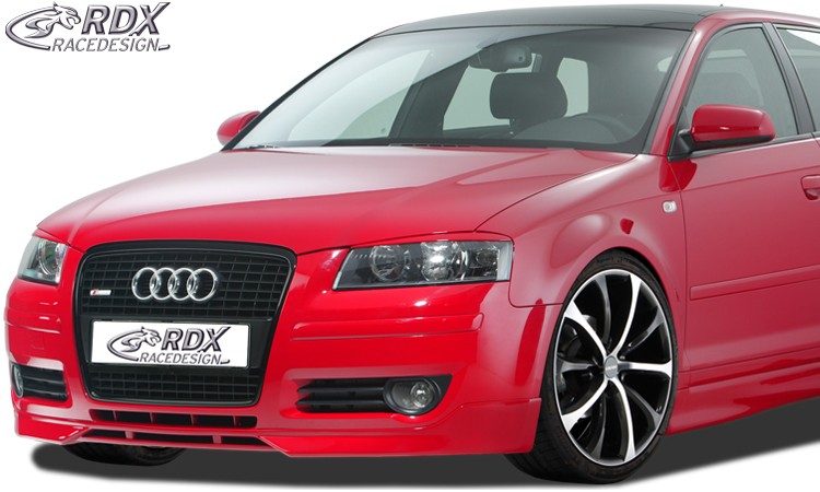 FRONT SPOILER AUDI A3 8P (2006 - 2008) - 3