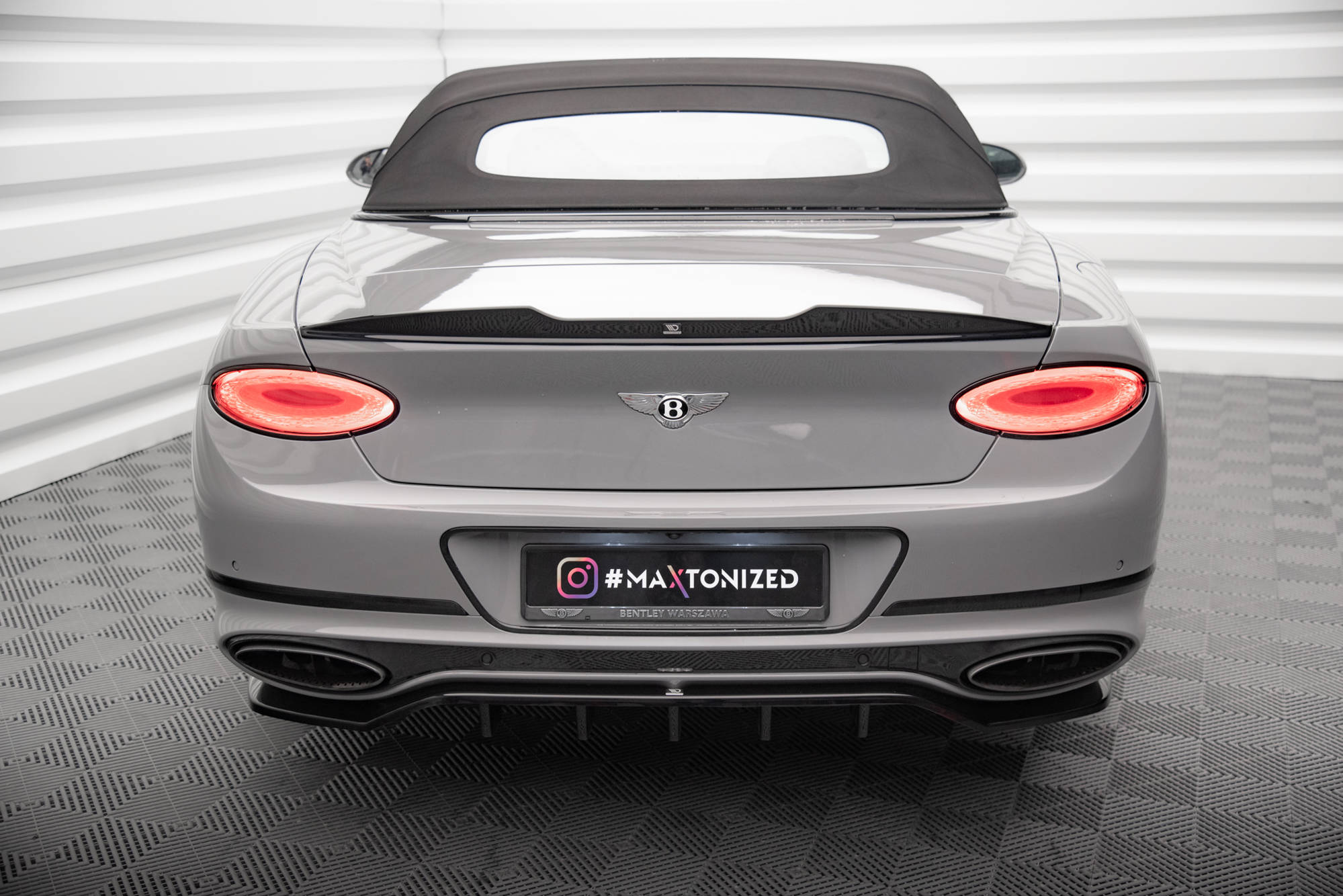 Spoiler CAP Bentley Continental Convertible GT Mk3 - 3