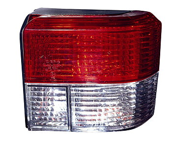 VW T4 90-02 TAILLIGHTS RED/CLEAR V1