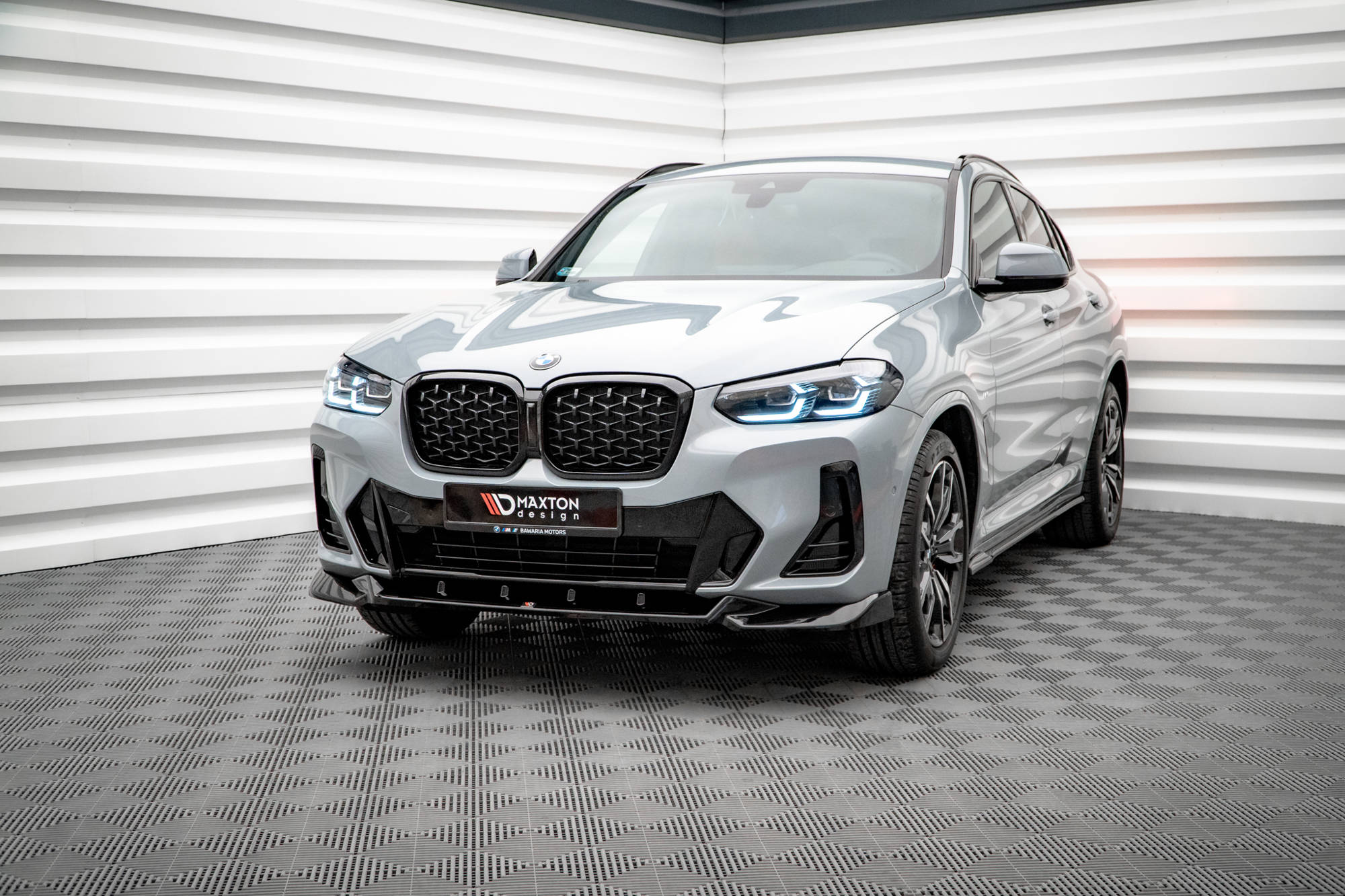 Front Splitter V.2 Bmw X4 M-pack G02 Facelift - 2