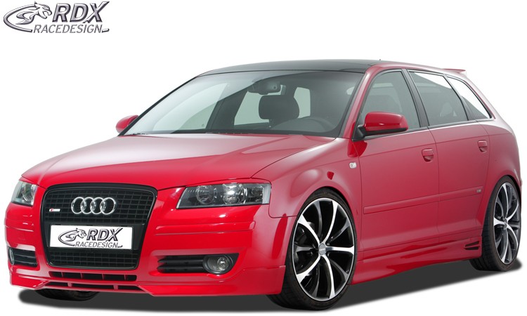 FRONT SPOILER AUDI A3 8P SPORTBACK (-2008) - 3