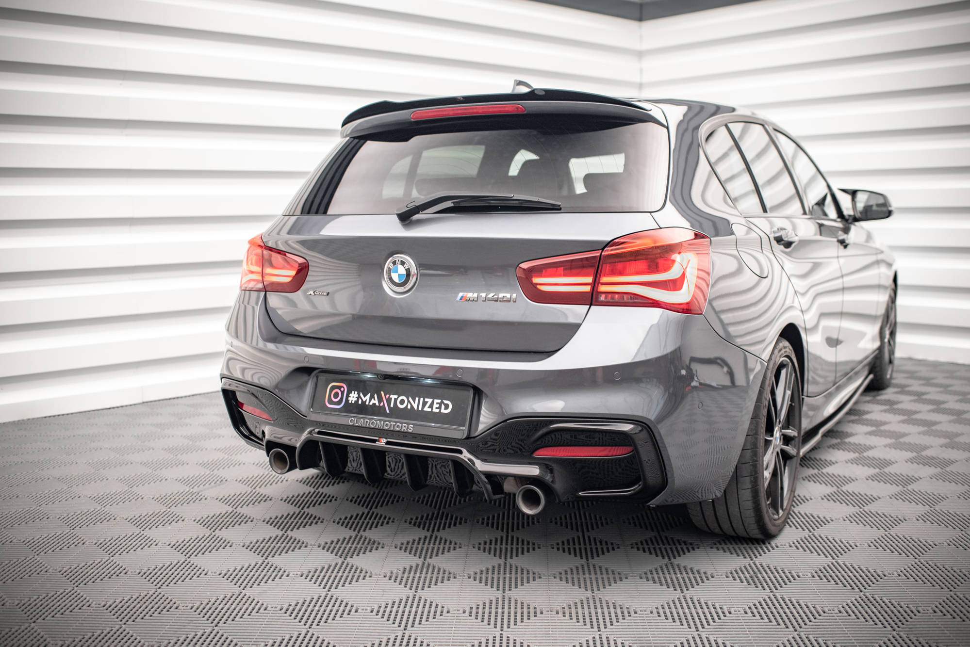 Rear Valance BMW 1 F20/ F21 Facelift - 3