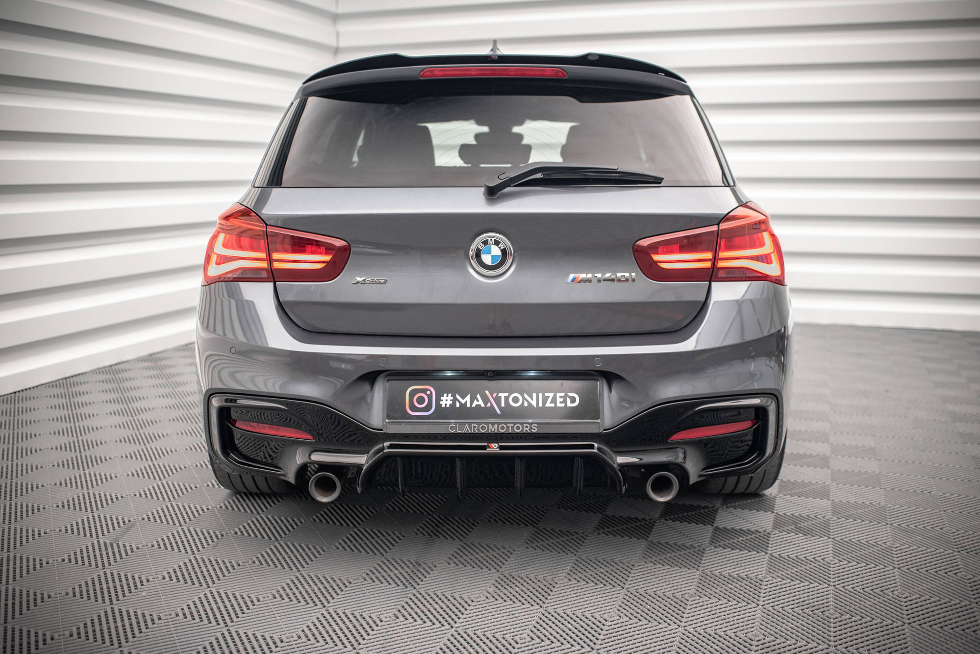 Rear Valance BMW 1 F20/ F21 Facelift - 4