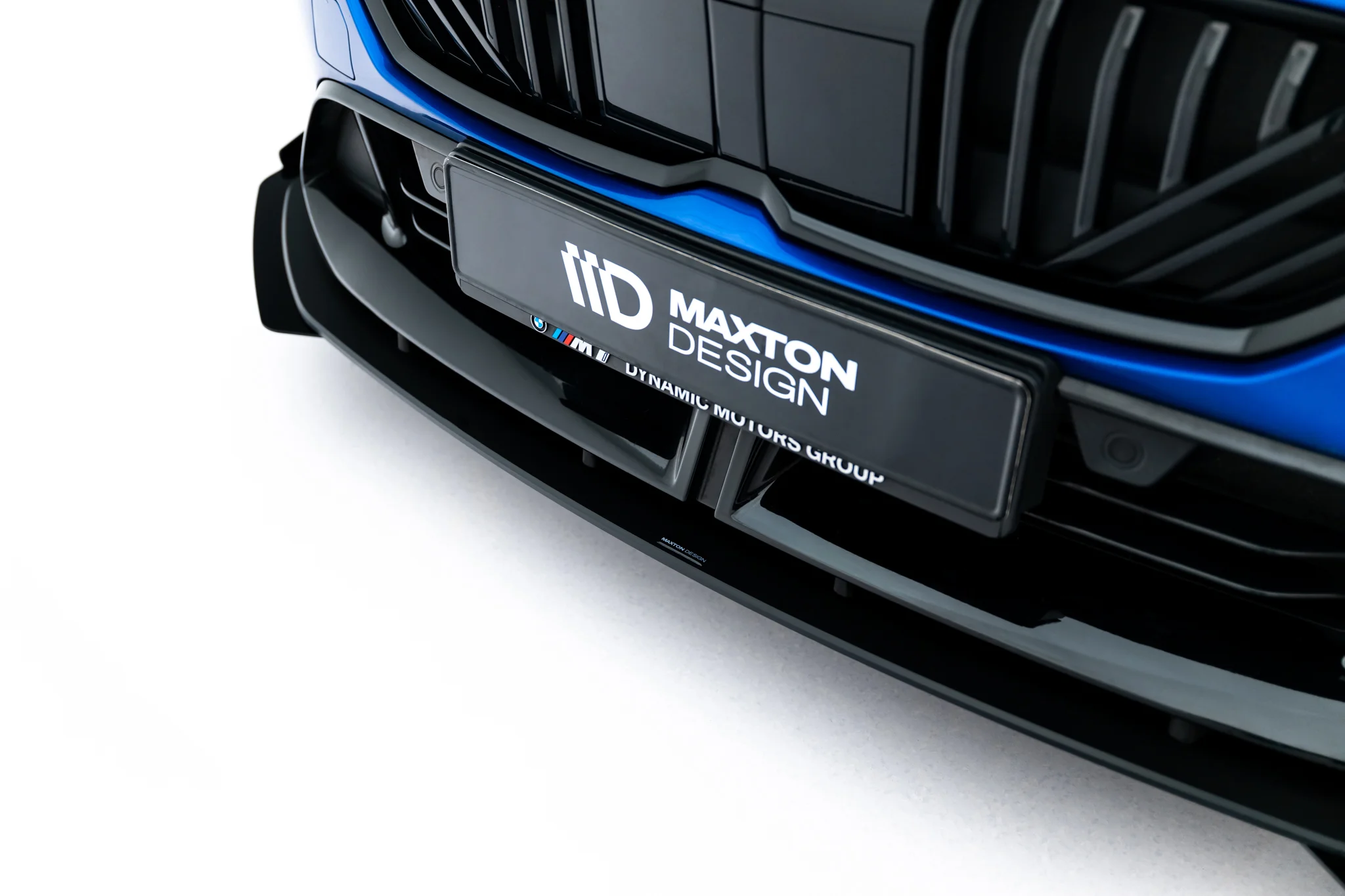 STREET PRO FRONT SPLITTER + FLAPS SUITABLE FOR BMW 2 M-PACK / M235I GRAN COUPE F74 – MAXTON DESIGN - 4