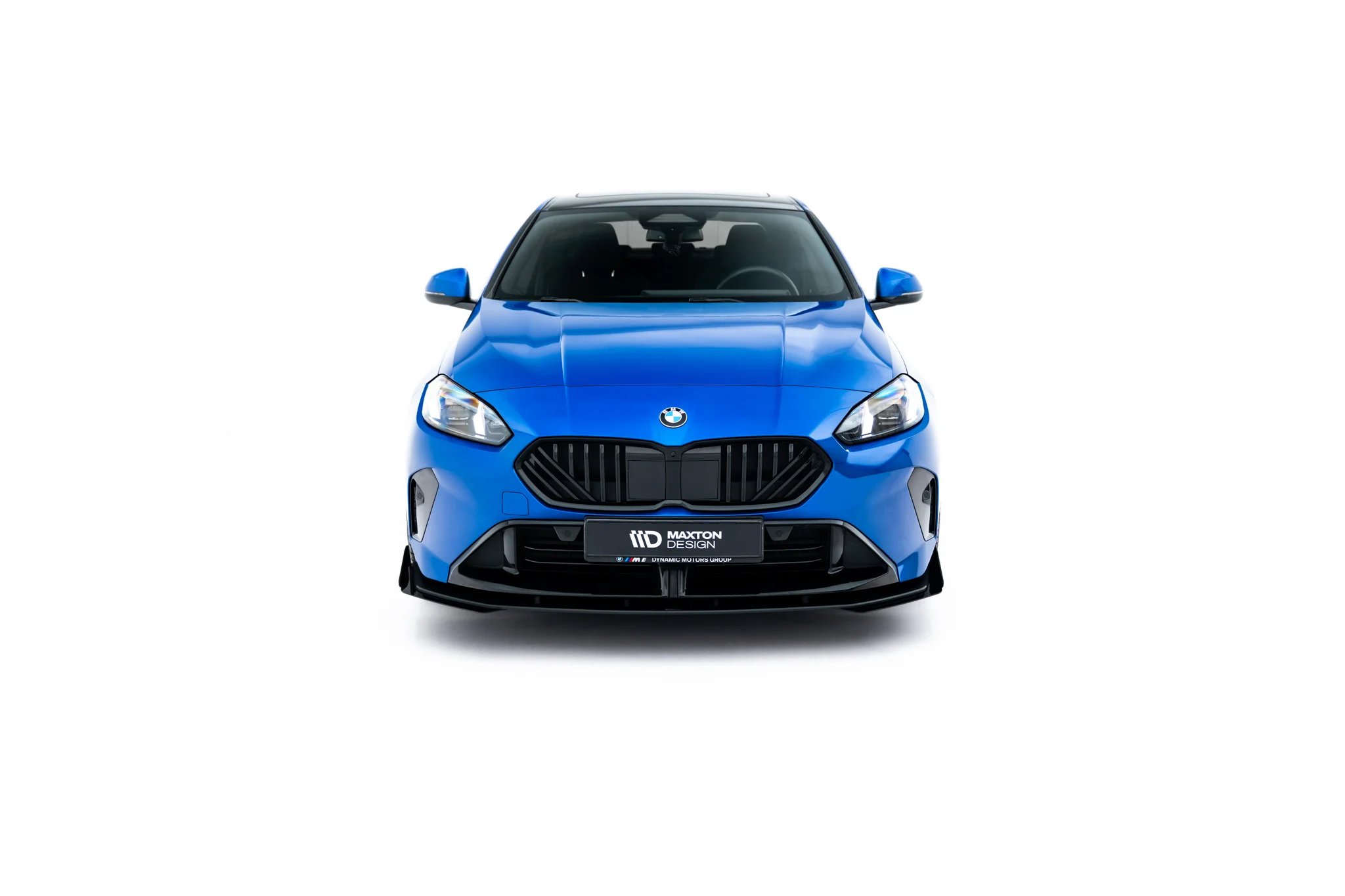 STREET PRO FRONT SPLITTER + FLAPS SUITABLE FOR BMW 2 M-PACK / M235I GRAN COUPE F74 – MAXTON DESIGN - 9