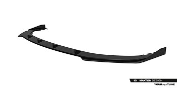 STREET PRO FRONT SPLITTER + FLAPS SUITABLE FOR BMW 2 M-PACK / M235I GRAN COUPE  F74 – MAXTON DESIGN